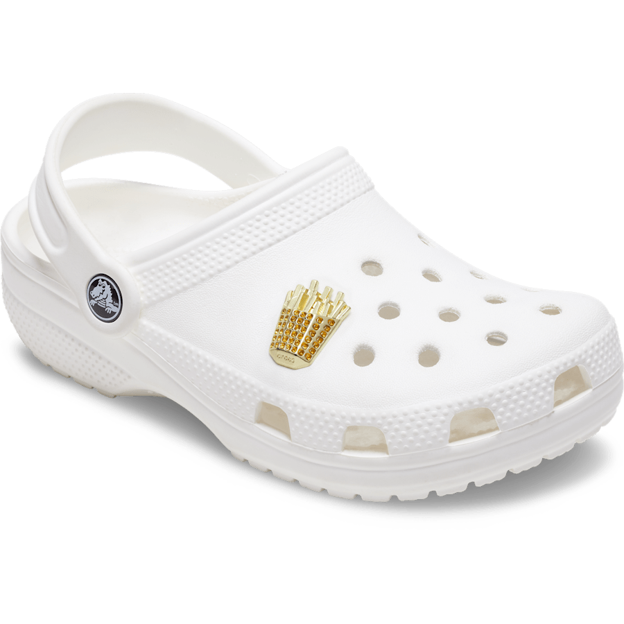 Crocs Sale | Gold French Fries Jibbitz™ charms