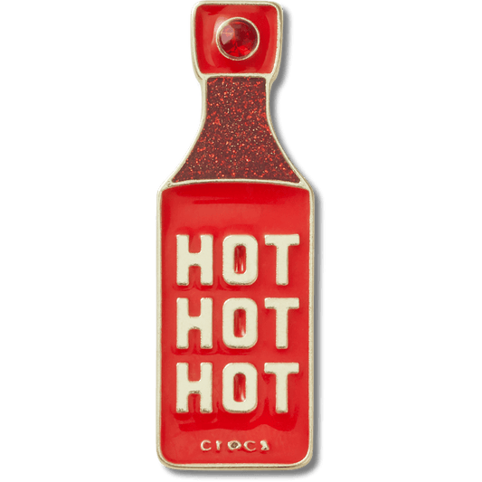 Crocs Outlet | Gold Hot Hot Hot Sauce Jibbitz™ charms