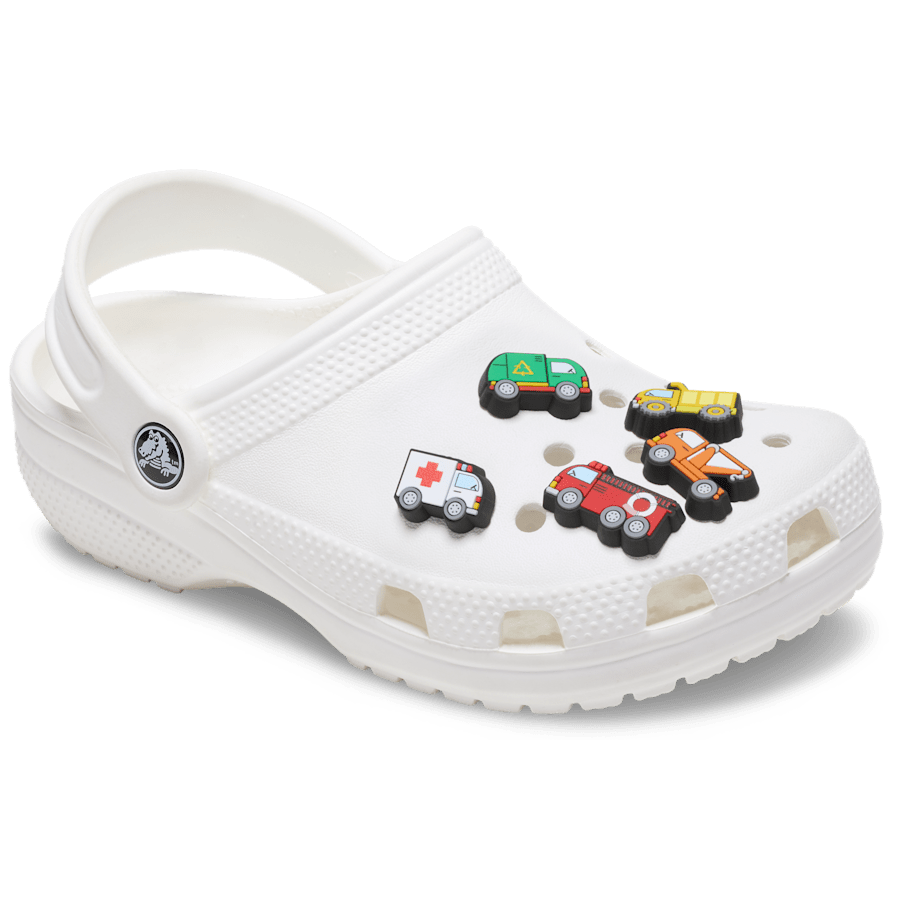 Crocs New | Tiny Work Trucks 5 Pack Jibbitz™ charms