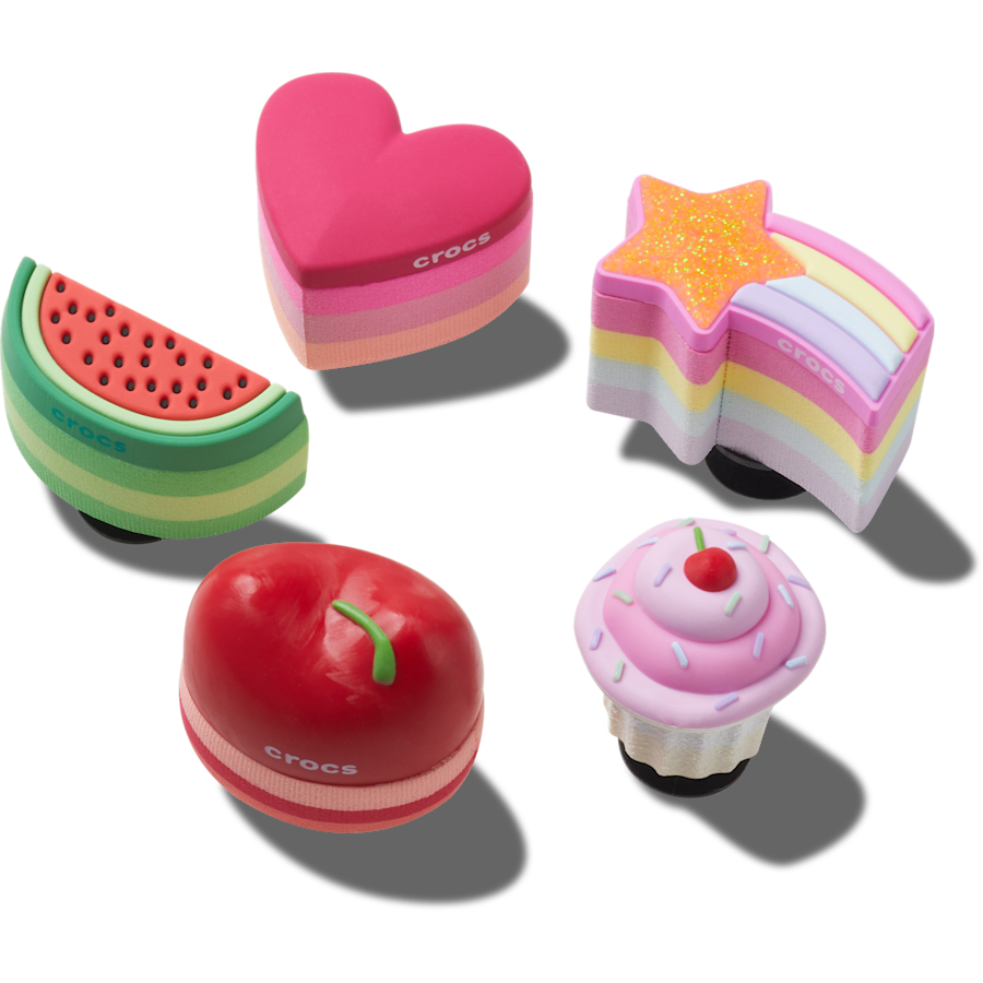 Crocs | Stacked Sweets 5 Pack Jibbitz™ charms