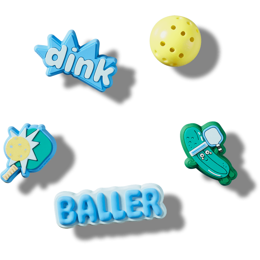Crocs Discount | Pickle Ball 5 Pack Jibbitz™ charms