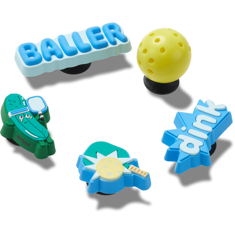 Crocs Discount | Pickle Ball 5 Pack Jibbitz™ charms