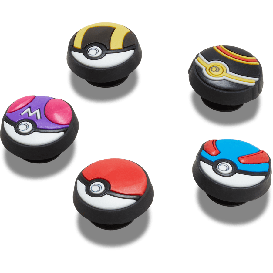 Crocs US | Poke Ball 5 Pack Jibbitz™ charms
