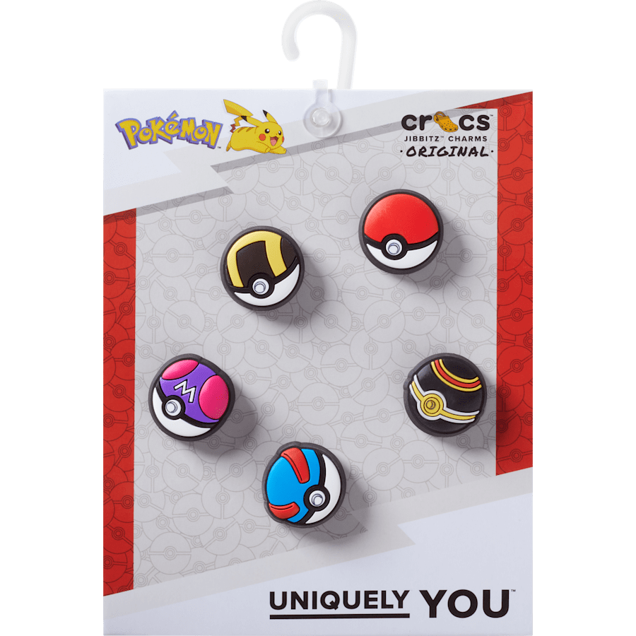 Crocs US | Poke Ball 5 Pack Jibbitz™ charms
