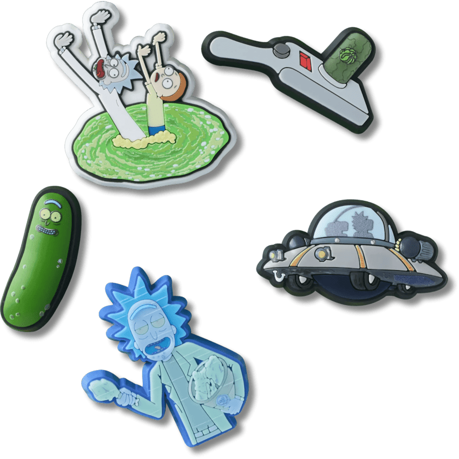 Crocs On sale | Rick and Morty 5 Pack Jibbitz™ charms