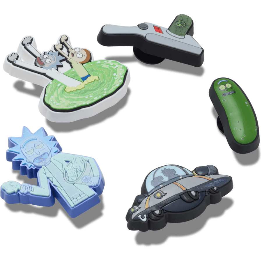 Crocs On sale | Rick and Morty 5 Pack Jibbitz™ charms