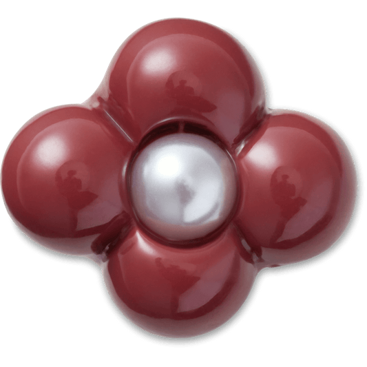 Crocs New | Expressive Floral Maroon Jibbitz™ charms