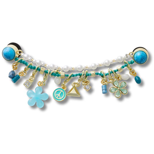 Crocs US | Blue Adjustable Charm Chain Jibbitz™ charms