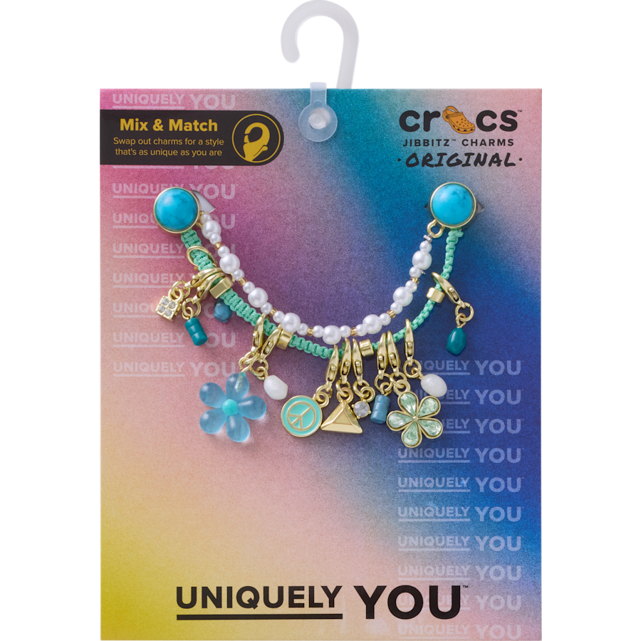 Crocs US | Blue Adjustable Charm Chain Jibbitz™ charms