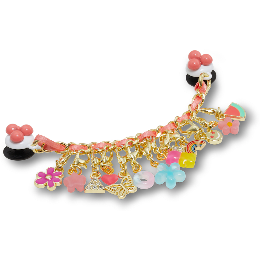 Crocs New | Pink Adjustable Charm Chain Jibbitz™ charms