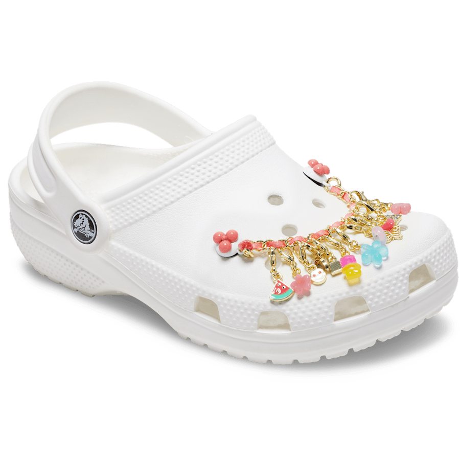 Crocs New | Pink Adjustable Charm Chain Jibbitz™ charms