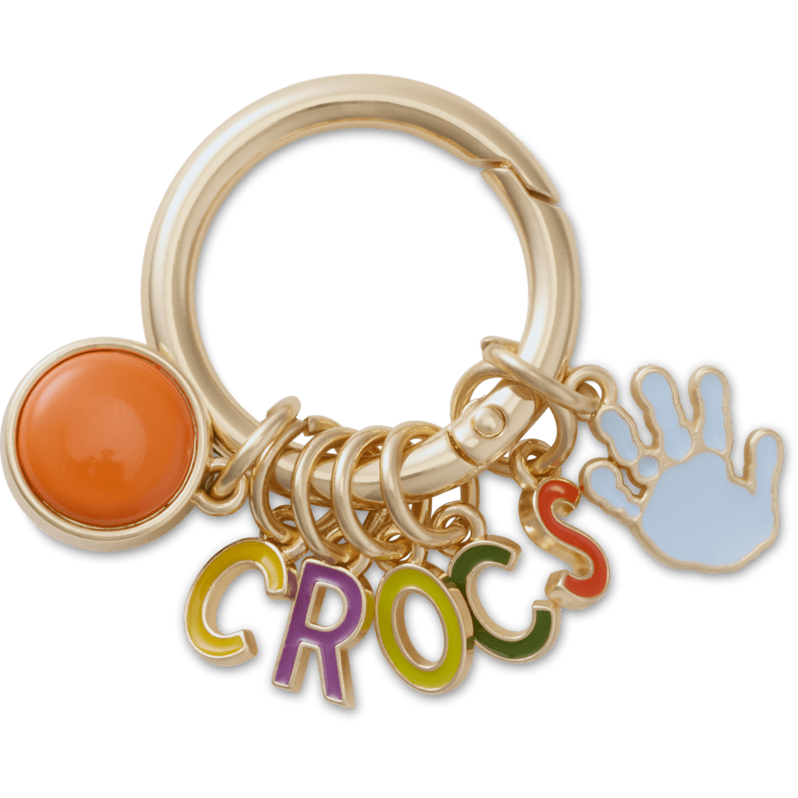 Crocs Online | Crafted Crocs Ring Keychain Jibbitz™ charms