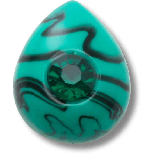 Crocs Outlet | Emerald May Birthstone Collection Jibbitz™ charms