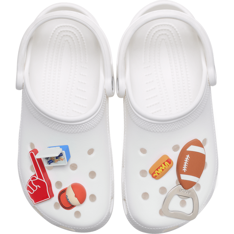 Crocs | Tailgate 5 Pack Jibbitz™ charms
