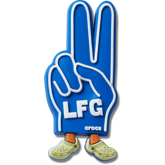 Crocs Outlet | LFG Foam Peace Sign Jibbitz™ charms