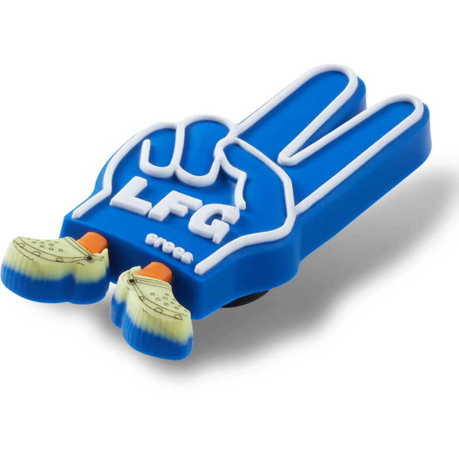 Crocs Outlet | LFG Foam Peace Sign Jibbitz™ charms