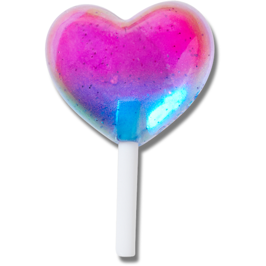 Crocs New | Jelly Heart Lollipop Jibbitz™ charms