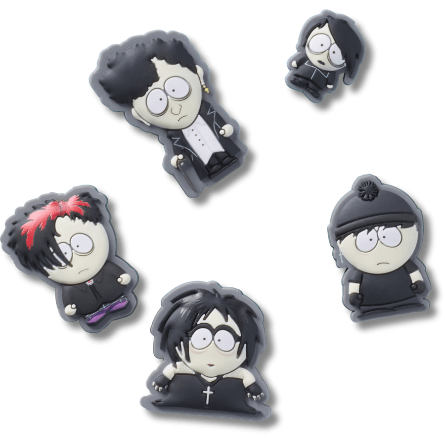 Crocs | South Park Goth Kids 5 Pack Jibbitz Shoe Charm