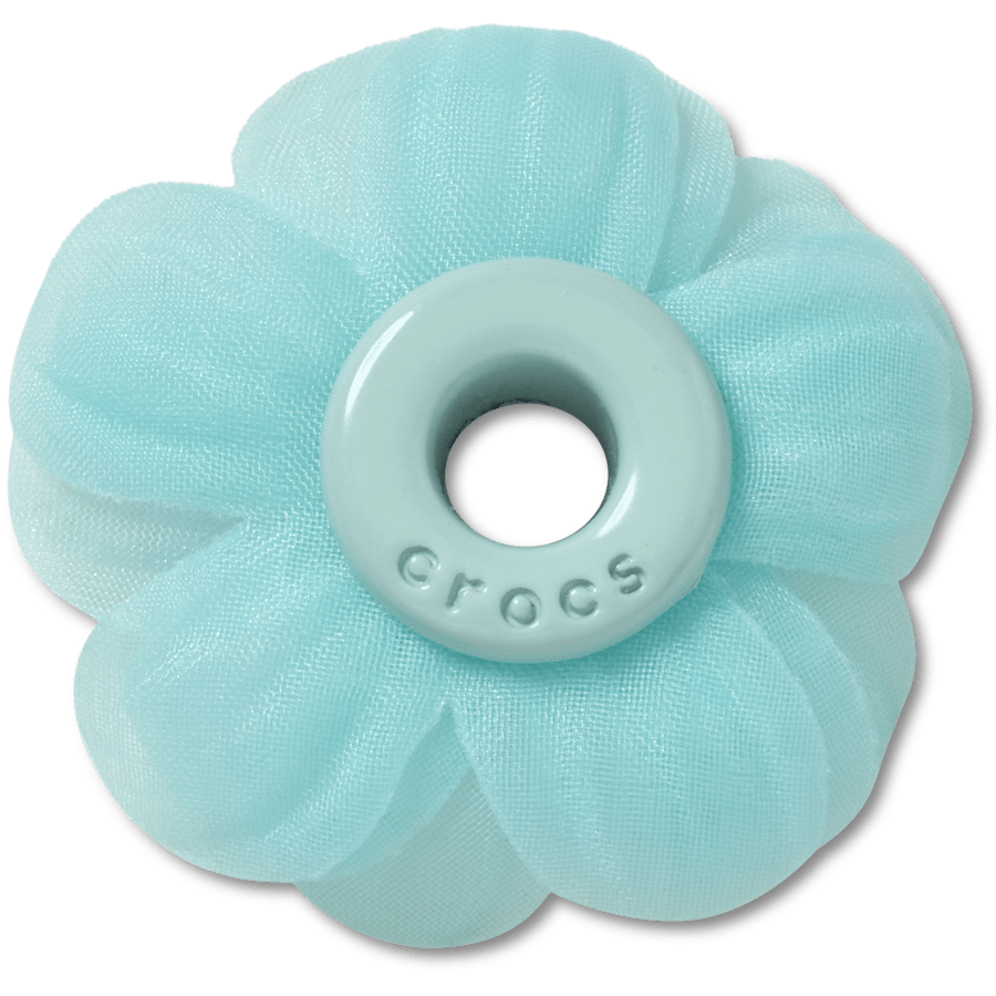 Crocs US | Blue Chiffon Grommet Jibbitz™ charms