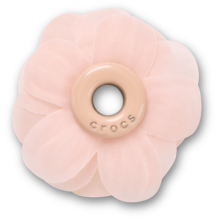 Crocs Online | Pink Chiffon Grommet Jibbitz™ charms
