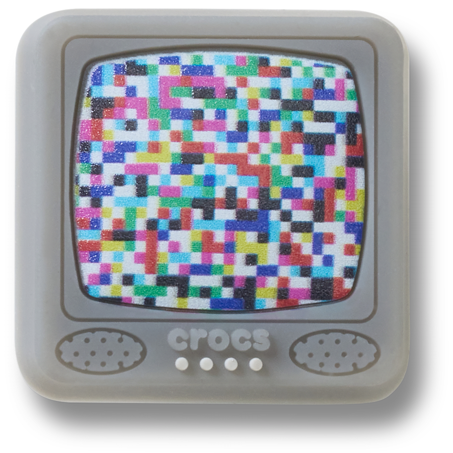 Crocs US | Lights Up Pixelated TV Jibbitz™ charms