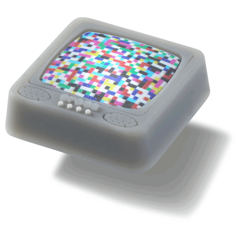Crocs US | Lights Up Pixelated TV Jibbitz™ charms