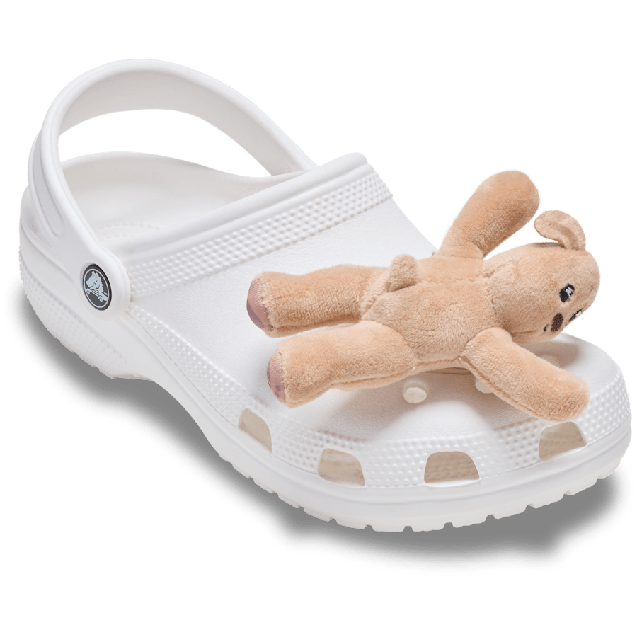 Crocs Outlet | Huggitz Brown Puppy Jibbitz Shoe Charm