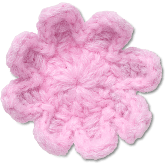 Crocs Sale | Crochet Light Pink Flower Jibbitz™ charms