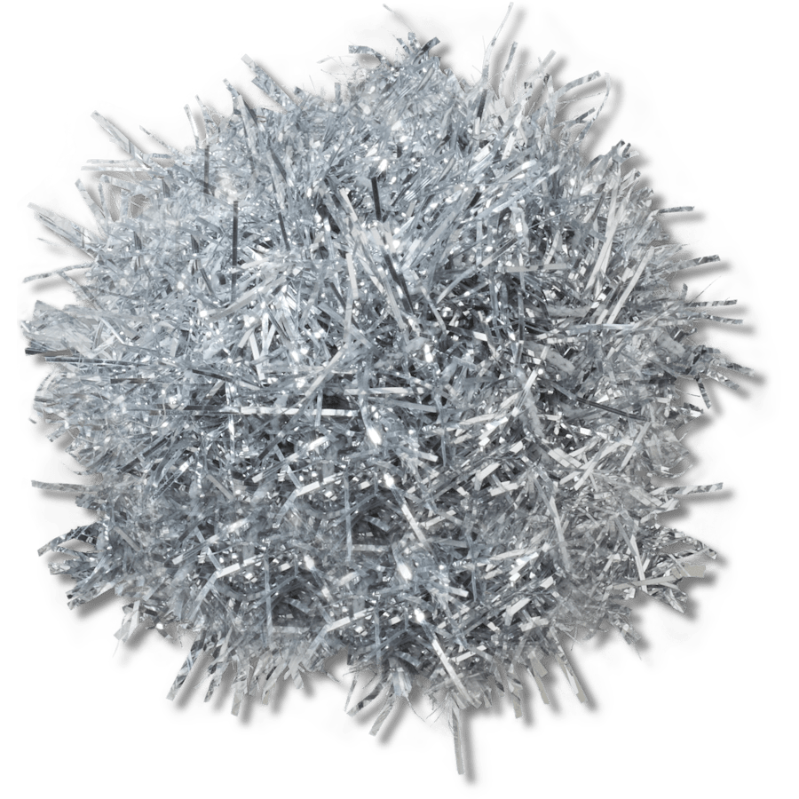 Crocs Online | Silver Tinsel Pom Jibbitz™ charms