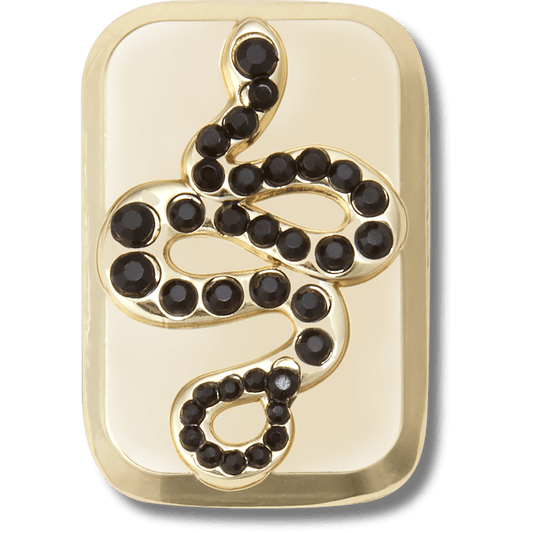 Crocs Online | Gold Snake Emblem Jibbitz™ charms