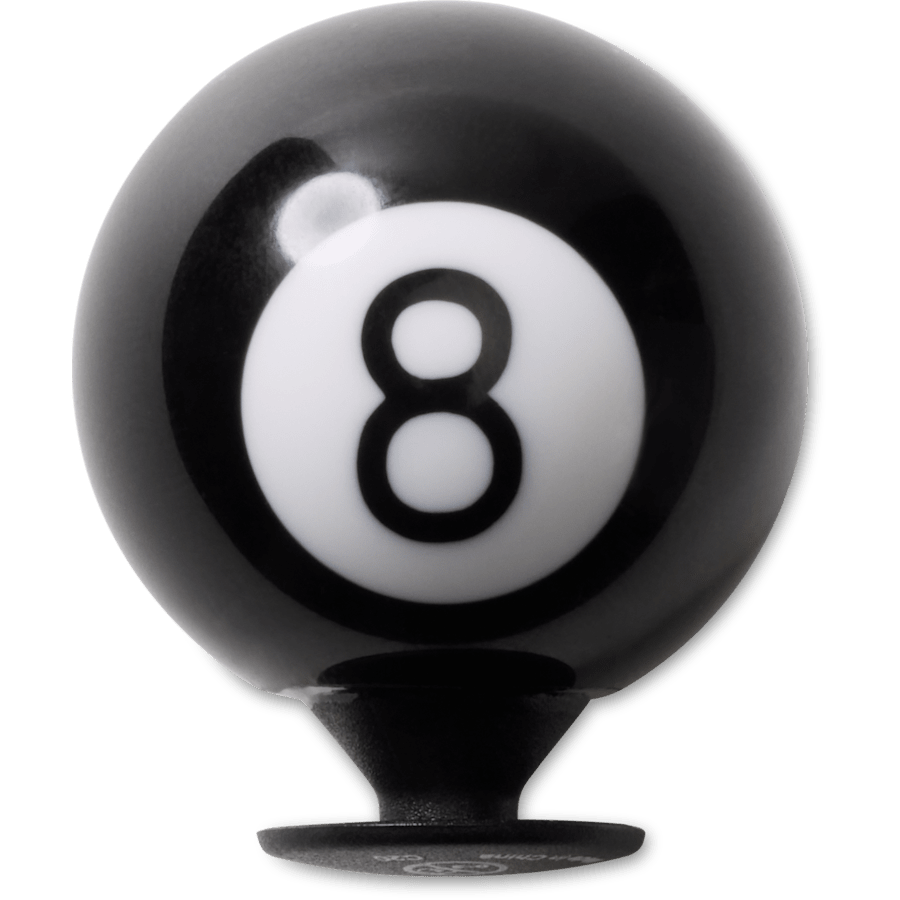 Crocs New | 3D Pool Eight Ball Jibbitz™ charms