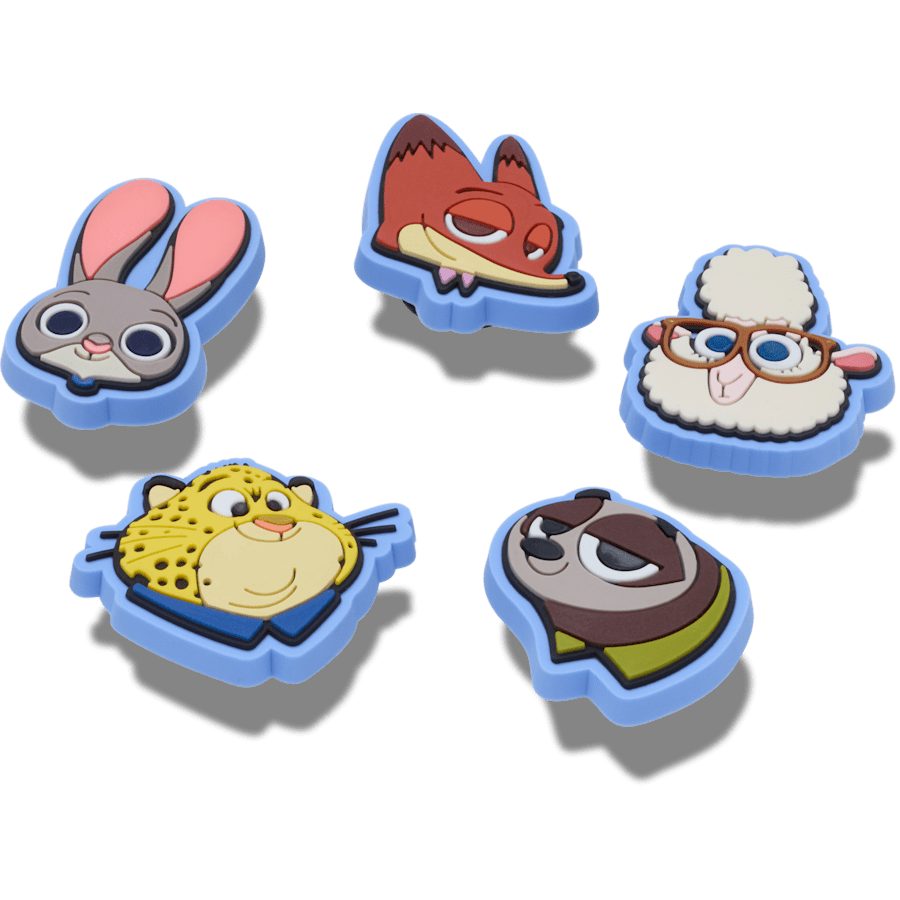 Crocs New | b'Disney Zootopia 2 5 Pack Jibbitz Shoe Charm'
