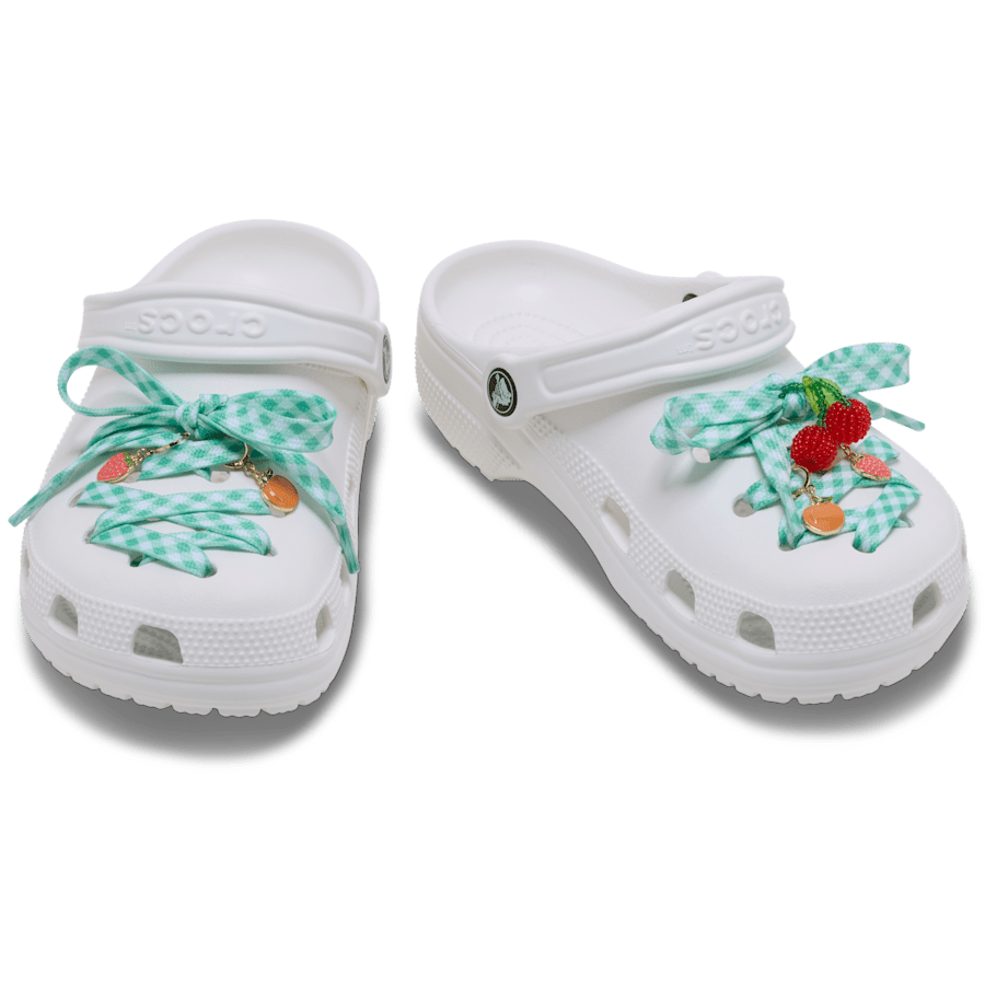 Crocs On sale | Laces and Fresh Fruits Charm Kit Jibbitz™ charms
