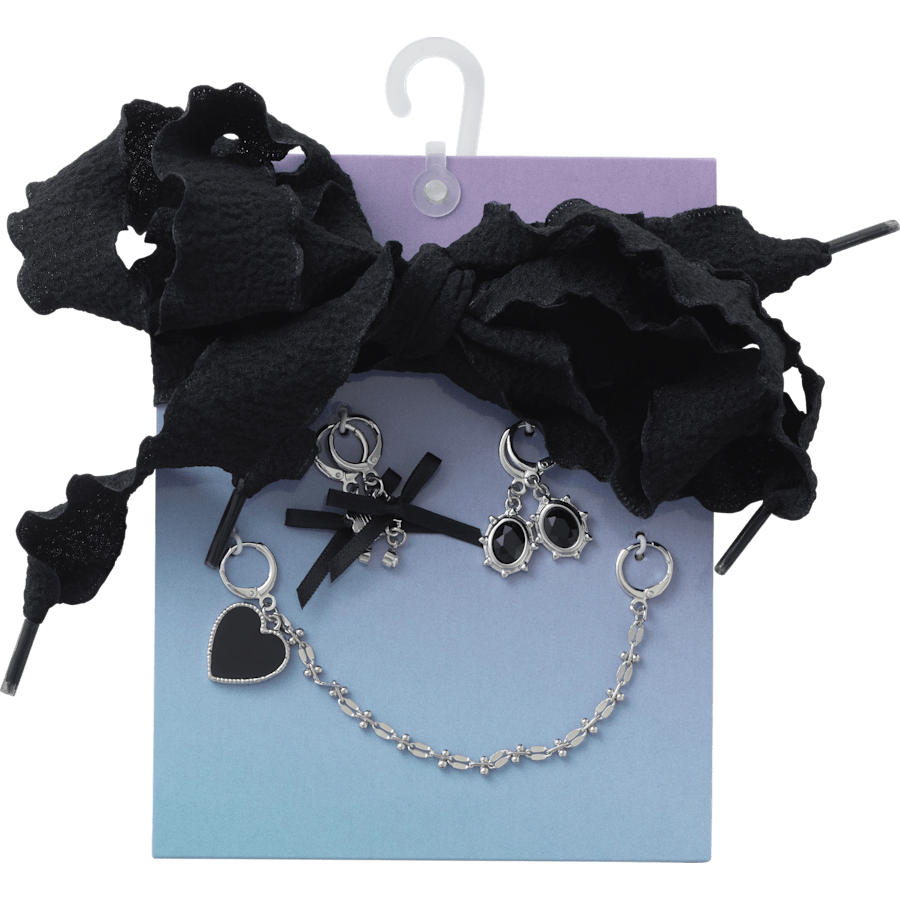 Crocs On sale | Laces and Dainty Bow Charm Kit Jibbitz Shoe Charm