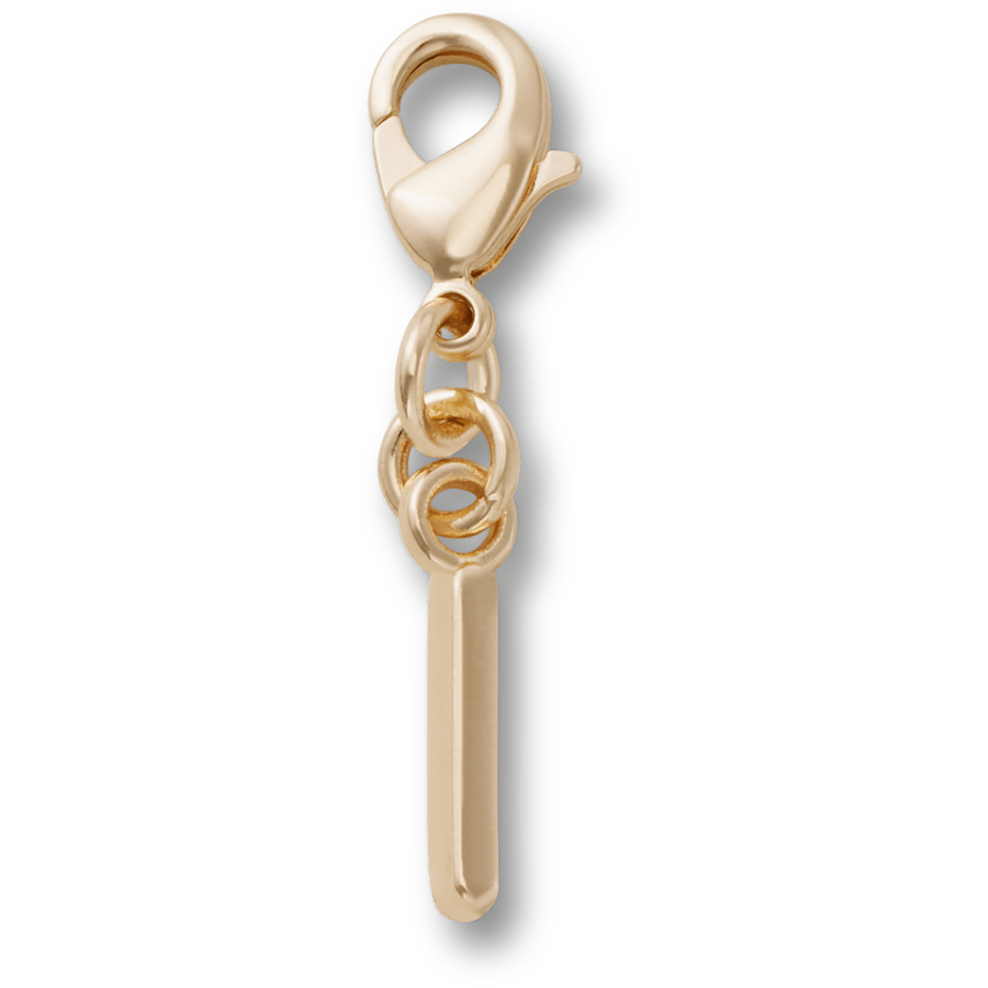 Crocs Online | Gold Letter I Charm Jibbitz™ charms