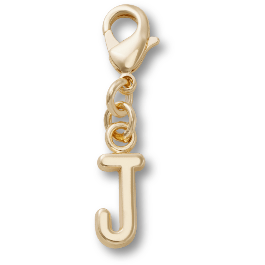 Crocs Online | Gold Letter J Charm Jibbitz™ charms
