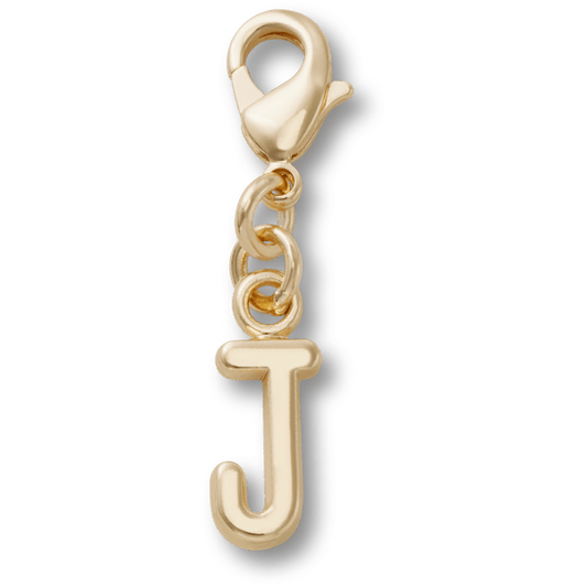 Crocs Online | Gold Letter J Charm Jibbitz™ charms