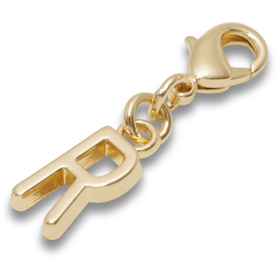 Crocs | Gold Letter R Charm Jibbitz™ charms