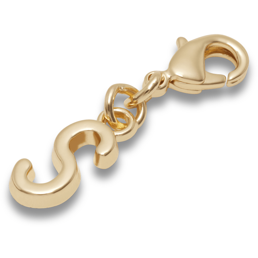 Crocs For Sale | Gold Letter S Charm Jibbitz™ charms
