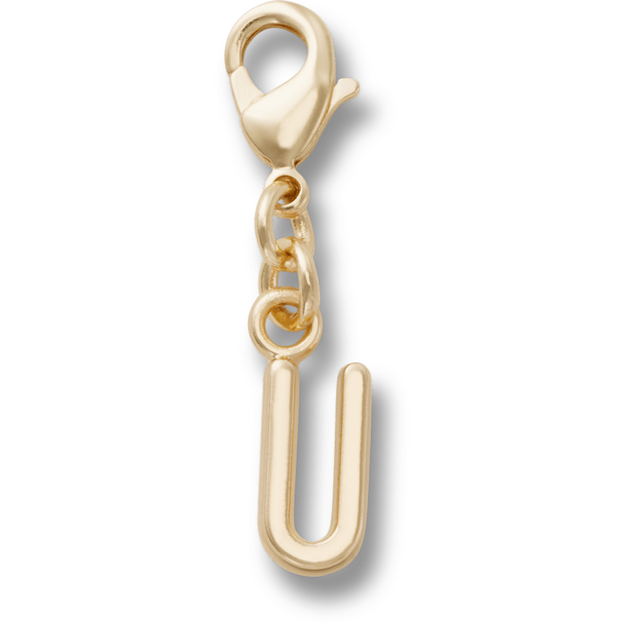 Crocs On sale | Gold Letter U Charm Jibbitz™ charms