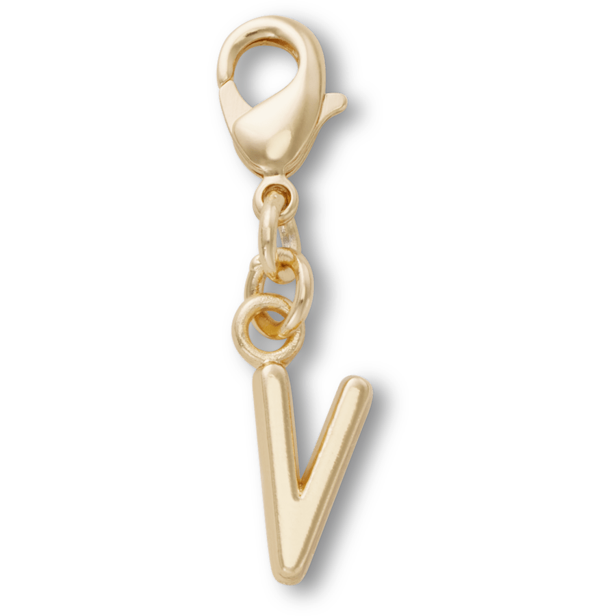 Crocs For Sale | Gold Letter V Charm Jibbitz™ charms
