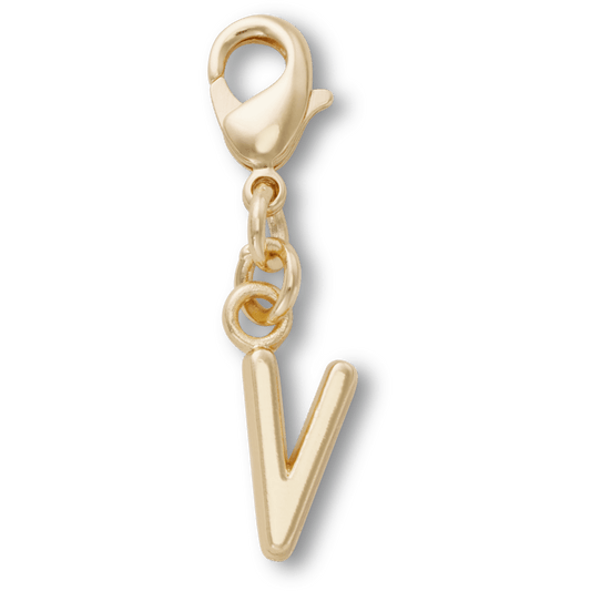 Crocs For Sale | Gold Letter V Charm Jibbitz™ charms