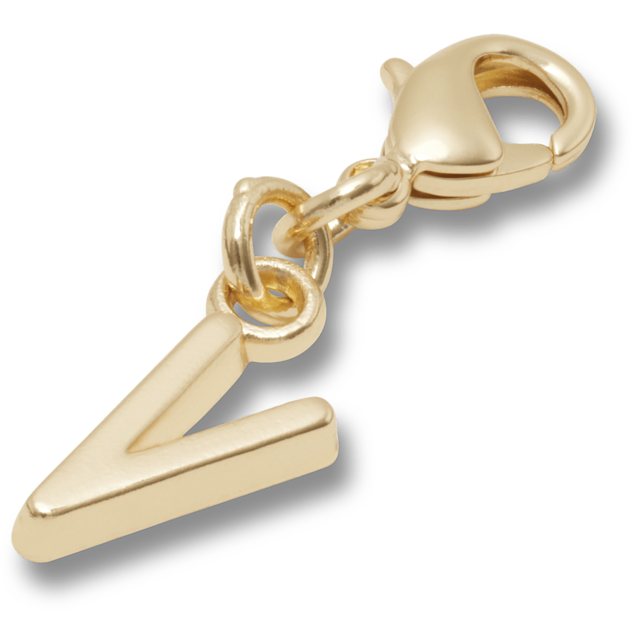 Crocs For Sale | Gold Letter V Charm Jibbitz™ charms