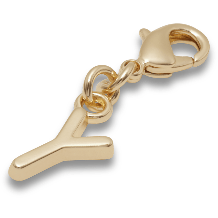 Crocs Discount | Gold Letter Y Charm Jibbitz™ charms