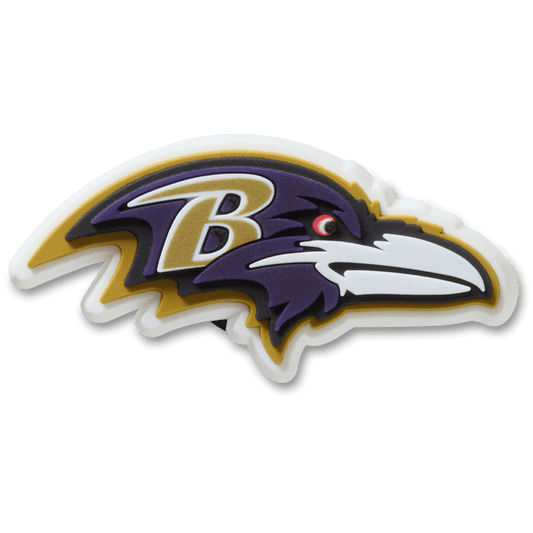 Crocs For Sale | NFL Baltimore Ravens Logo Jibbitz™ charms
