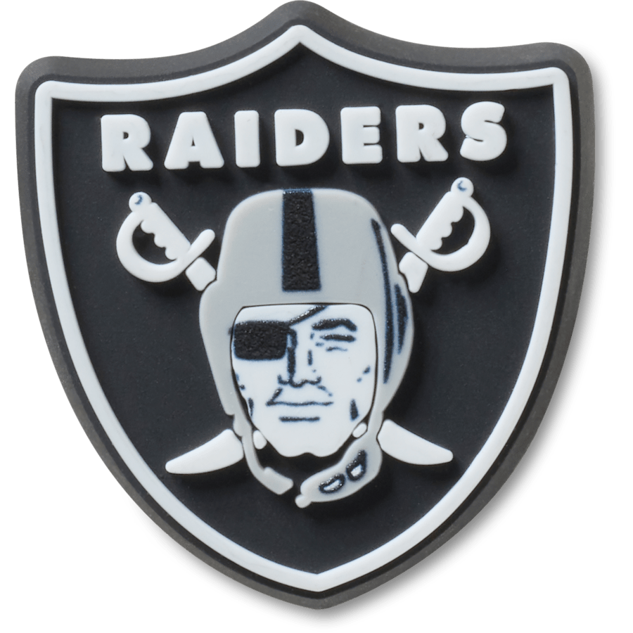 Crocs Online | NFL Las Vegas Raiders Logo Jibbitz™ charms