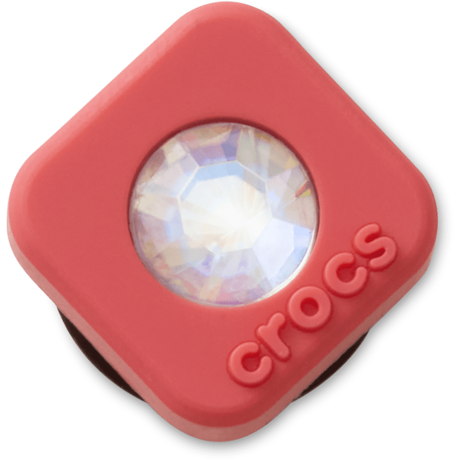 Crocs Discount | Red Square PVC SMT Gem Jibbitz™ charms
