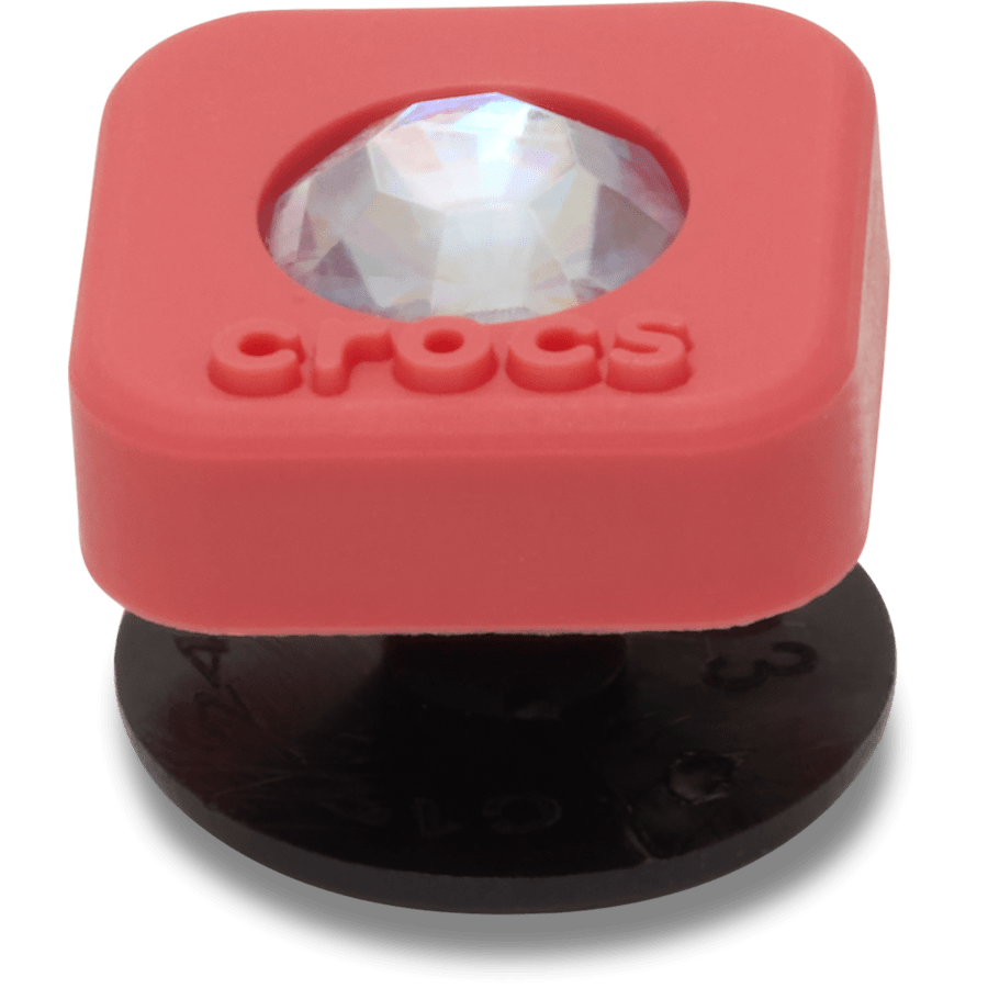 Crocs Discount | Red Square PVC SMT Gem Jibbitz™ charms