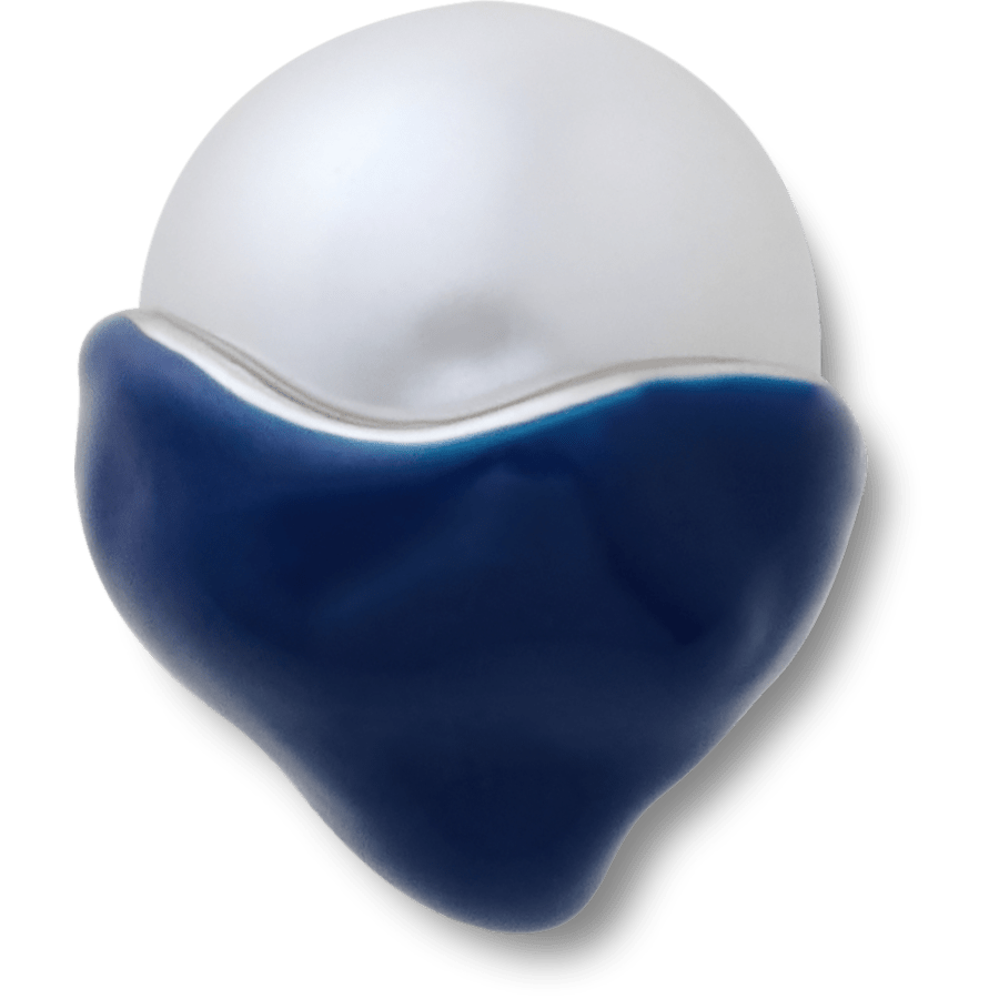 Crocs For Sale | Blue Dipped Enamel SMT Pearl Jibbitz™ charms