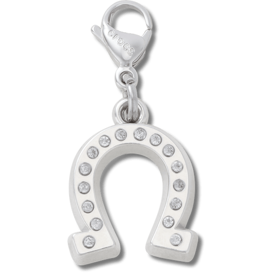 Crocs Online | Lucky Silver Horseshoe Charm Jibbitz charm